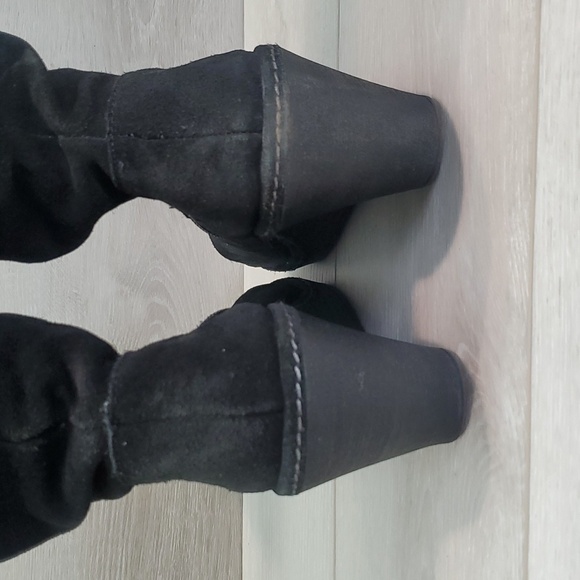 Sofft Womens Calida  Leather Tall Leather Riding Wedge shoes sz 9M - Picture 5 of 11